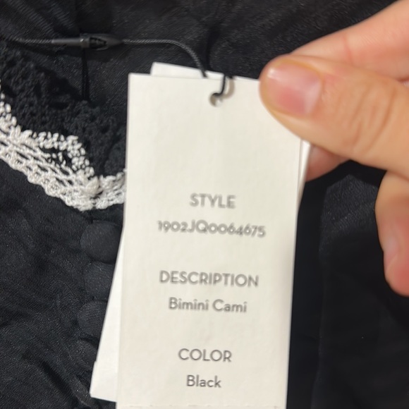 NEW • Veronica Beard • Women’s Bimini Tank Top Crochet Lace Print at the top Sm - Picture 3 of 4